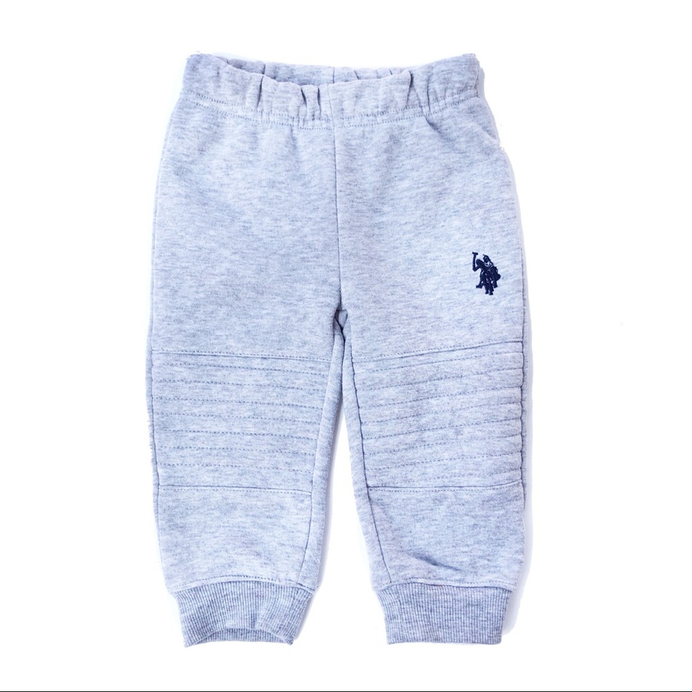 U.S. Polo Assn. Baby Boys Gray Sweatpants Size 12M